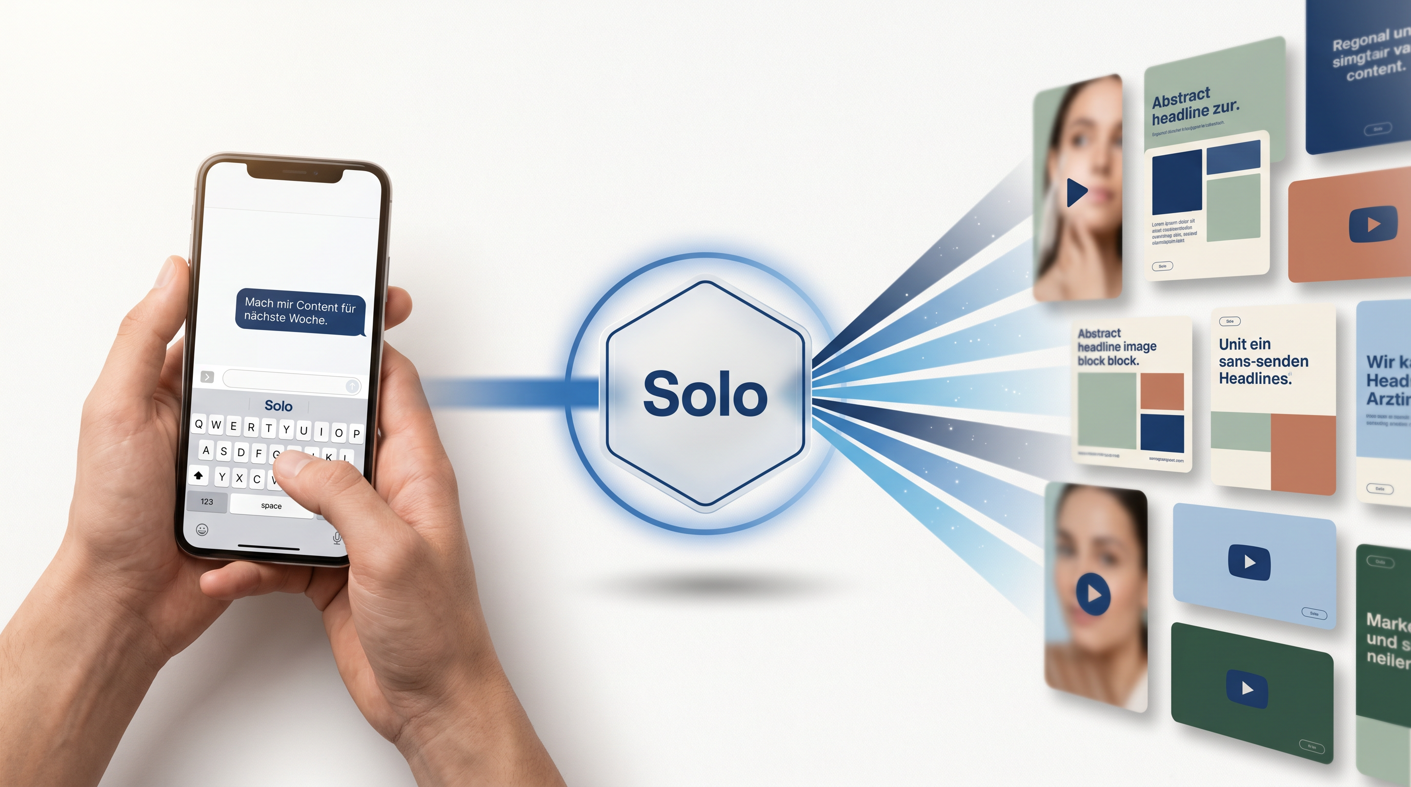 DokMarketing Solo auf dem Smartphone